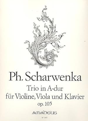 Bild des Verkufers fr Trio A-Dur op.105 fr Violine,Viola und Klavier zum Verkauf von Smartbuy