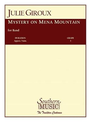 Seller image for Julie Giroux Mystery On Mena MountainConcert Band : Partitur for sale by Smartbuy