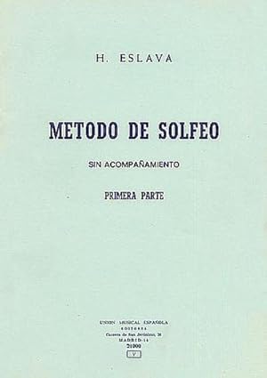 Imagen del vendedor de Metodo De Solfeo I : Buch a la venta por Smartbuy