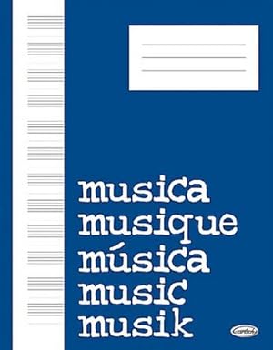 Seller image for Quaderno di Musica (Block, Cahier de Musique) : Buch for sale by Smartbuy