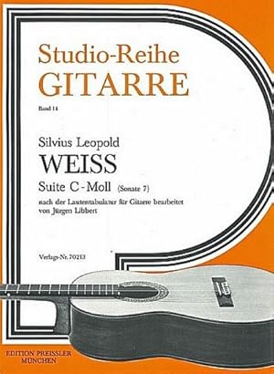 Bild des Verkufers fr Suite c-Moll (Sonate 7)fr Gitarre zum Verkauf von Smartbuy