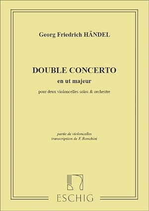 Image du vendeur pour Haendel Concerto 2 Vlc Vlc2 or more Violoncelli mis en vente par Smartbuy