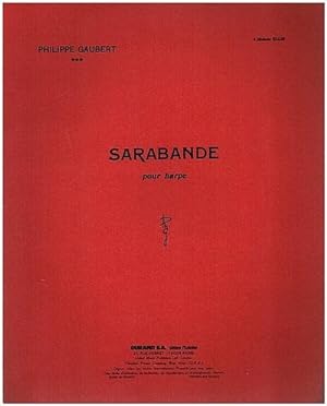 Bild des Verkufers fr Sarabandepour harpe zum Verkauf von Smartbuy