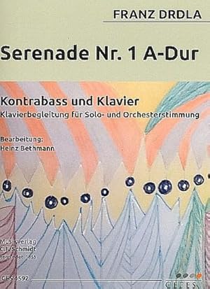 Bild des Verkufers fr Serenade A-Dur Nr.1fr Kontrabass und Klavier zum Verkauf von Smartbuy