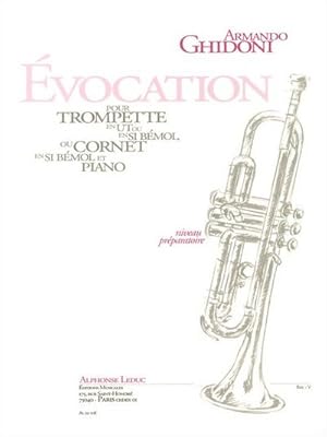 Bild des Verkufers fr Evocationpour trompette en ut ou si b (ou cornet) et piano zum Verkauf von Smartbuy