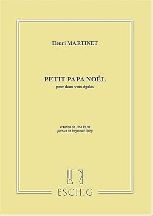 Seller image for Papa Noel 2 Vx Egalespour 2 voix egales : partition for sale by Smartbuy