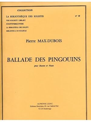 Bild des Verkufers fr Ballade des pingouinspour basson et piano zum Verkauf von Smartbuy