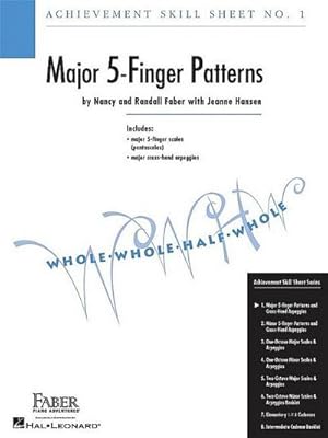 Seller image for Achievement Skill Sheet no.1 - Major 5-Finger Patternsfor piano for sale by Smartbuy