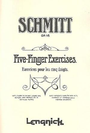 Bild des Verkufers fr Five-Finger Exercises op.16for piano zum Verkauf von Smartbuy