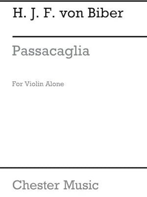 Bild des Verkufers fr Passacagliafr Violine zum Verkauf von Smartbuy