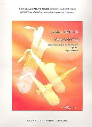 Bild des Verkufers fr Coconotes pour saxophone alto et piano zum Verkauf von Smartbuy