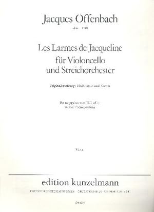 Bild des Verkufers fr Les larmes de Jacquelinefr Violoncello und Streichorchester : Viola zum Verkauf von Smartbuy