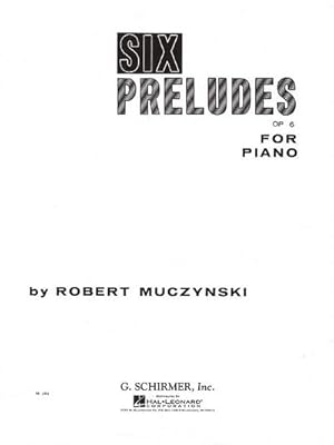 Bild des Verkufers fr 6 Preludes op. 6for piano zum Verkauf von Smartbuy