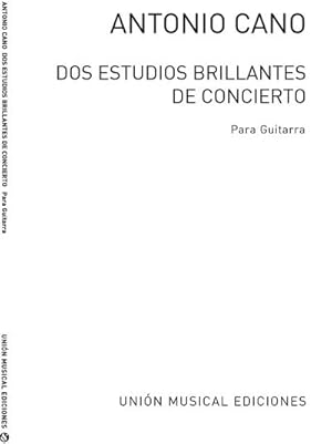 Immagine del venditore per Dos Estudios Brillantes De ConciertoGitarre : Buch venduto da Smartbuy