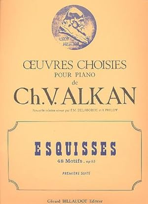 Bild des Verkufers fr Esquisses 48 motifs op.63 vol.1(Nos.1-12) pour piano zum Verkauf von Smartbuy