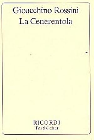Bild des Verkufers fr La Cenerentola Libretto (dt)Das Aschenputtel zum Verkauf von Smartbuy