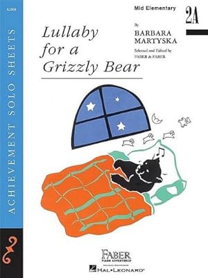 Image du vendeur pour Barbara Martyska: Lullaby For A Grizzly BearPiano : Instrumental Album mis en vente par Smartbuy