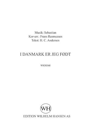 Bild des Verkufers fr Frans Rasmussen, I Danmark Er Jeg FodtWind Ensemble : Partitur zum Verkauf von Smartbuy