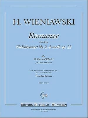 Bild des Verkufers fr Romanze aus dem Violinkonzert Nr.2 op.22fr Violine und Klavier zum Verkauf von Smartbuy