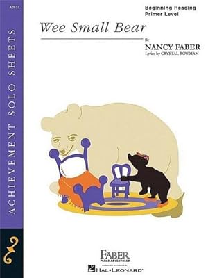 Image du vendeur pour Nancy Faber: Wee Small BearPiano : Instrumental Album mis en vente par Smartbuy