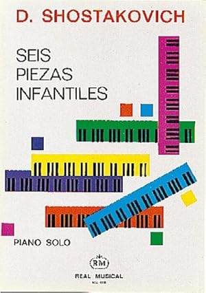 Bild des Verkufers fr 6 Piezas Infantiles, para Piano SoloKlavier : Buch zum Verkauf von Smartbuy