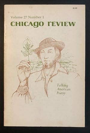 Bild des Verkufers fr Chicago Review, Volume 27, Number 1 (Summer 1975) - Talking American Poetry zum Verkauf von Philip Smith, Bookseller