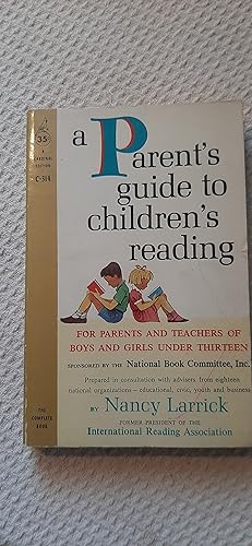 Imagen del vendedor de A Parent's Guide to Children's Reading a la venta por Darby Jones