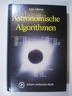 Bild des Verkufers fr Astronomische Algorithmen zum Verkauf von Buchfink Das fahrende Antiquariat