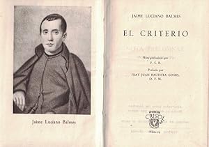 Bild des Verkufers fr EL CRITERIO zum Verkauf von Librera Torren de Rueda