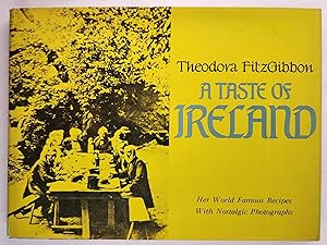 Imagen del vendedor de A Taste of Ireland Irish Traditional Food a la venta por WellRead Books A.B.A.A.
