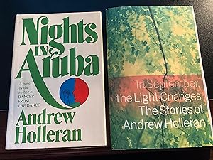 Seller image for Nights in Aruba, First Edition, * FREE * Advance Reading Copy of "In September, the Light Changes - The Stories of Andrew Holleran" FREE with Purchase for sale by Park & Read Books
