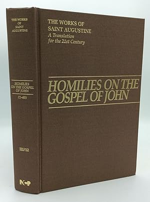 Imagen del vendedor de HOMILIES ON THE GOSPEL OF JOHN 1-40 a la venta por Kubik Fine Books Ltd., ABAA