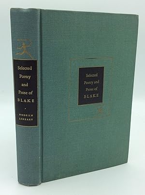 Seller image for SELECTED POETRY AND PROSE OF WILLIAM BLAKE for sale by Kubik Fine Books Ltd., ABAA