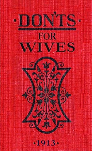 Seller image for Don'ts for Wives for sale by -OnTimeBooks-