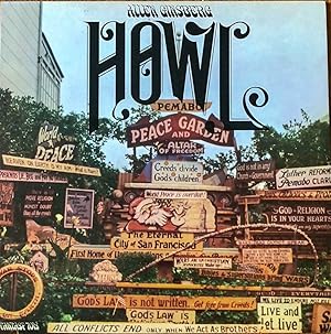 HOWL: 33 1/3 rpm Vinyl Record Album