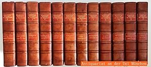 Seller image for THE POLITICAL HISTORY OF ENGLAND IN 12 VOLUMENS. Vol. I. From the Earliest Times to the Norman Conquest (to 1066). By Thomas Hodgkin. Vol. II. From the Norman Conquest to the Death of John (1066-1216). By George Burton Adams. Vol. III. From the Accession of Henry III. to the Death of Edward III. (1216-1377). Vol. IV. From the Accession of Richard II. to the Death of Richard III. (1377-1485). Vol. V. From the Accession of Henry VII. to the Death of Henry VIII. (1485-1547). Vol. VI. From the Accession of Edward VI. to the Death of Elizabeth (1547-1603). By A. F. Pollard. Vol. VII. From the Accession of James I. to the Restoration (1603-1660). By F. C. Montague. Vol. VIII. From the Restoration to the Death of William III. (1660-1702). By Sir Richard Lodge. Vol. IX. From the Accession of Anne to the Death of George II. (1702-1760). By I. S. Leadam. Vol. X. From the Accession of George III. to the Close of Pitt`s First Administration (1760-1801). By the Rev. William Hunt. Vol. XI. From Addi for sale by Antiquariat an der Uni Muenchen