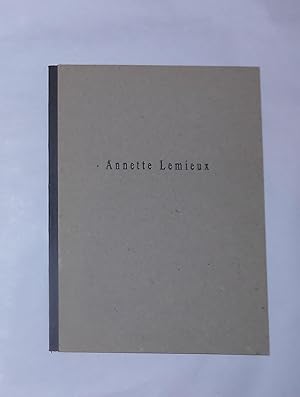 Seller image for Annette Lemieux (Monika Sprueth Galerie, Koln / Josh Baer Gallery, New York 1990) for sale by David Bunnett Books