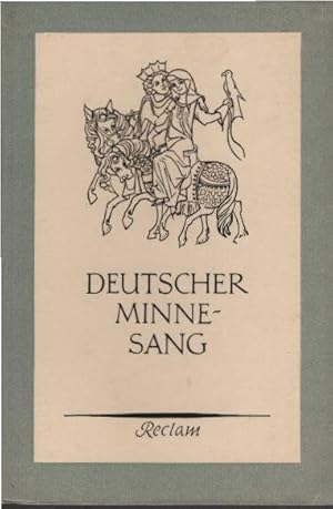 Imagen del vendedor de Deutscher Minnesang (1150 - 1300). Hrsg.: Friedrich Neumann. Nachdichtung von Kurt Erich Meurer. Einf. sowie Ausw. u. Ausg. d. Texte von Friedrich Neumann / Reclams Universal-Bibliothek ; Nr. 7857/7858 a la venta por Schrmann und Kiewning GbR