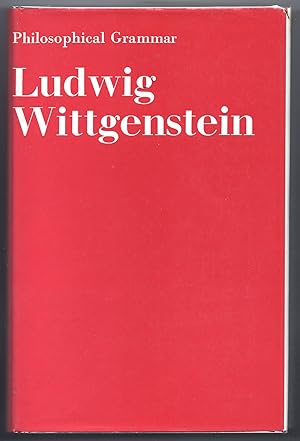 Immagine del venditore per Philosophical Grammar; Part I: The Proposition, and its Sense; Part II: On Logic and Mathematics venduto da Evening Star Books, ABAA/ILAB