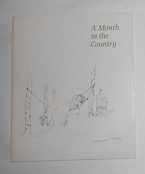 Seller image for A Month in the Country - An Exhibition Presented by the Theatre Museum (to commemorate the Turgenev Centenary) Victoria & Albert Museum, London 1 - 31 May 1983 for sale by David Bunnett Books