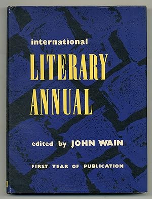Bild des Verkufers fr International Literary Annual: No. 1 zum Verkauf von Between the Covers-Rare Books, Inc. ABAA