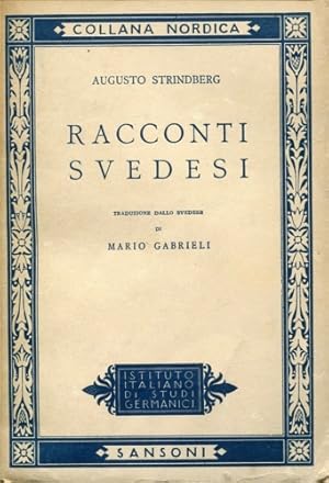 Imagen del vendedor de Racconti svedesi. a la venta por FIRENZELIBRI SRL