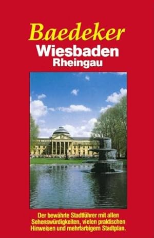 Bild des Verkufers fr Baedekers Wiesbaden, Rheingau Stadtfhrer zum Verkauf von Antiquariat Buchhandel Daniel Viertel