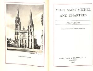 Bild des Verkufers fr Mont-Saint-Michel And Chartres zum Verkauf von WeBuyBooks