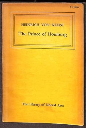 Seller image for The Prince of Homburg for sale by WeBuyBooks