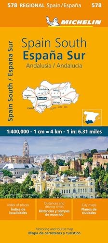 Seller image for Michelin Andalusien : Straßen- und Tourismuskarte 1:400 000 for sale by Smartbuy