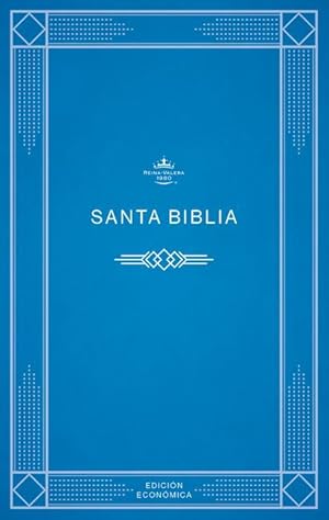 Seller image for Rvr 1960 Biblia Econmica de Evangelismo, Azul Tapa Rstica for sale by moluna