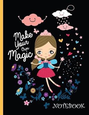 Seller image for Lined Notebook : Stylish Fairy - 120 Pages - Large 8.5 x 11 inches - Composition Book Paper - Minimalist Design for Women, Men, Adults, Teens, Tweens, Girls and Kids Gift - Newest Color Trends Collection - Wide Ruled Journal for sale by Smartbuy