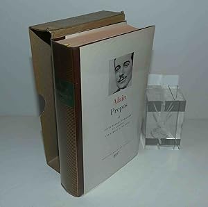 Propos. (1906-1936) - Tome II. Édition de Samuel Sylvestre de Sacy. Préface d'André Maurois. Bibl...