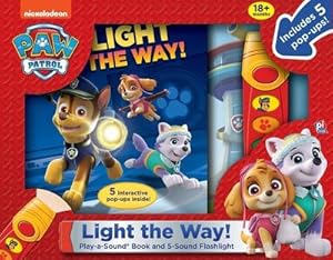 Bild des Verkufers fr Nickelodeon PAW Patrol: Light the Way! Play-a-Sound Book and 5-Sound Flashlight zum Verkauf von Smartbuy